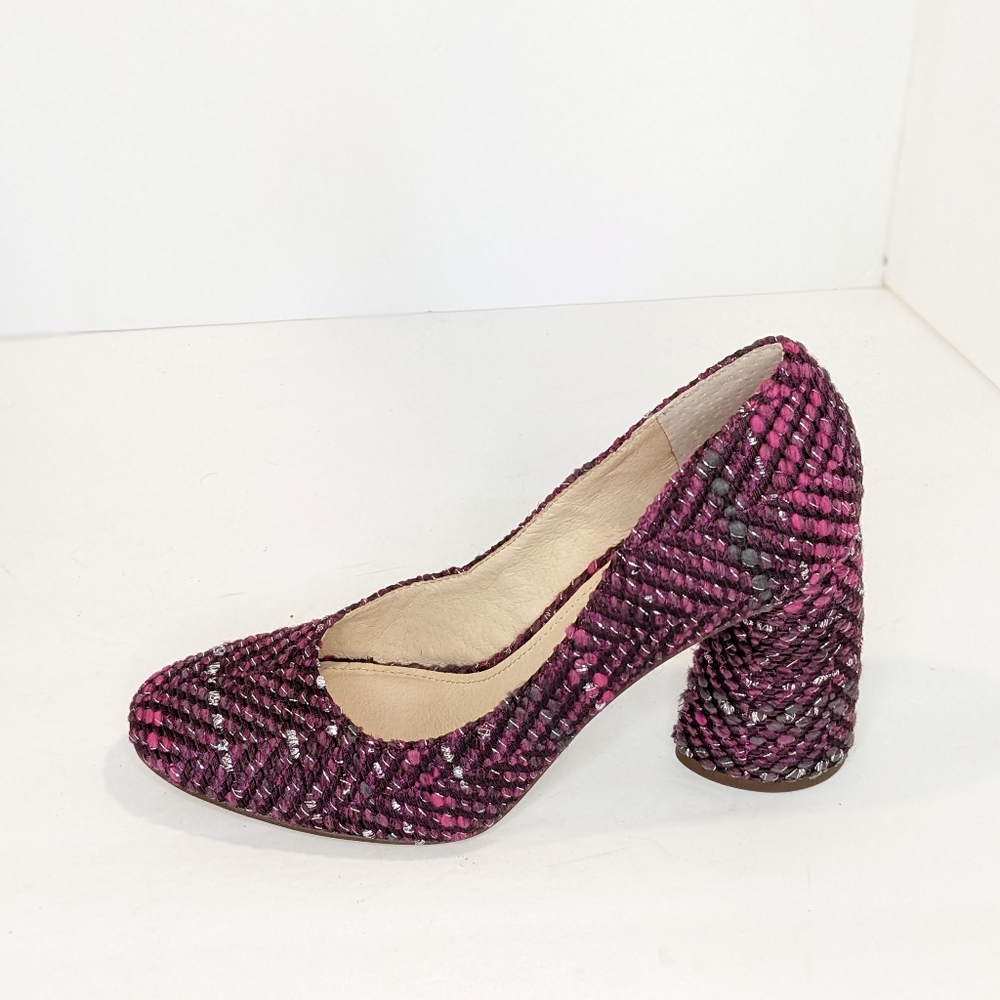 Louise et Cie tweed wool blend heels - Picture 9 of 16